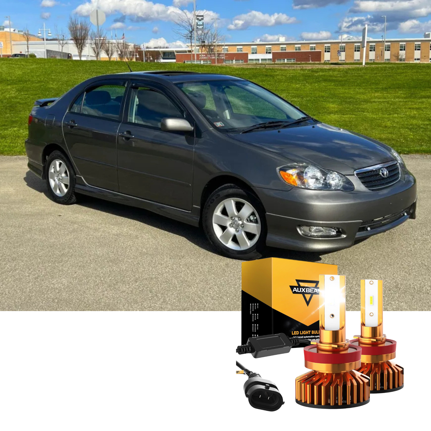 Para Toyota Corolla 2005-2008