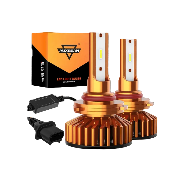 9005 Bombillos LED para Faros, 52W 10,000LM, Serie F2 color blanco 6500k