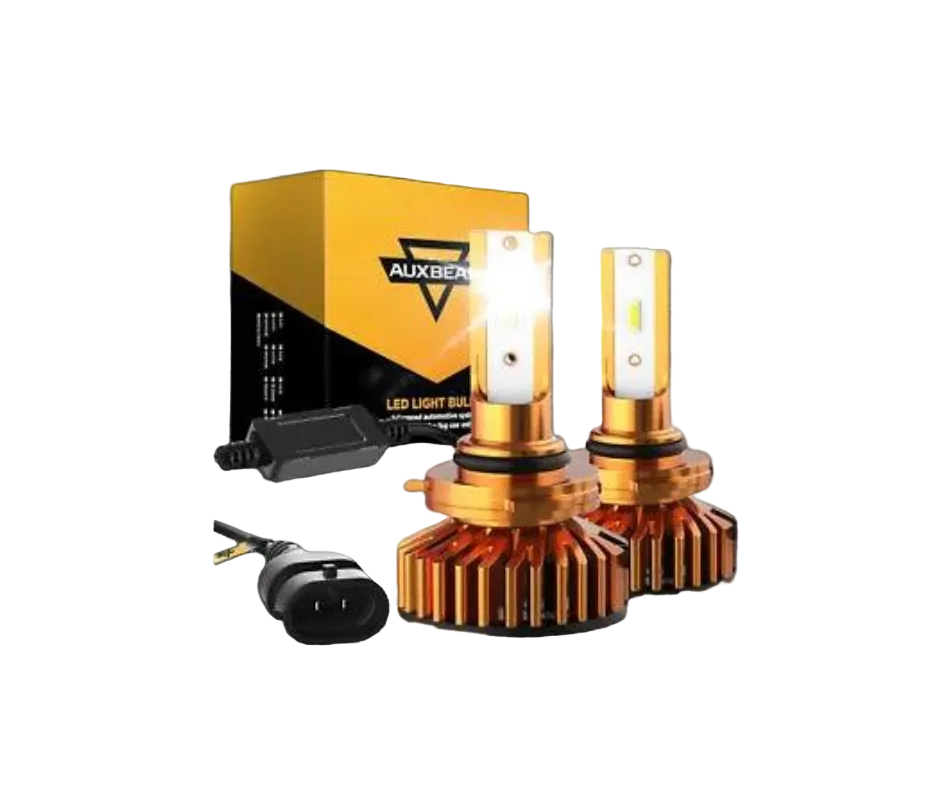 9006 Bombillas LED para faros, 52W 10000LM Serie F2 6500K Blanco frío