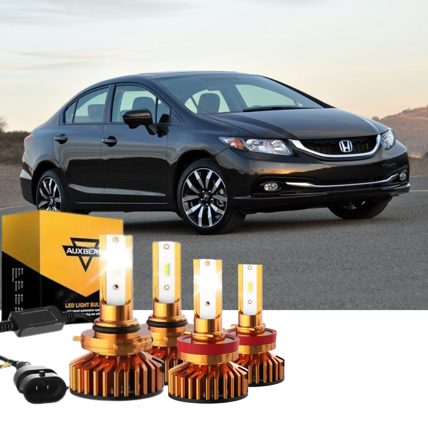 Para HONDA CIVIC 2012-2015