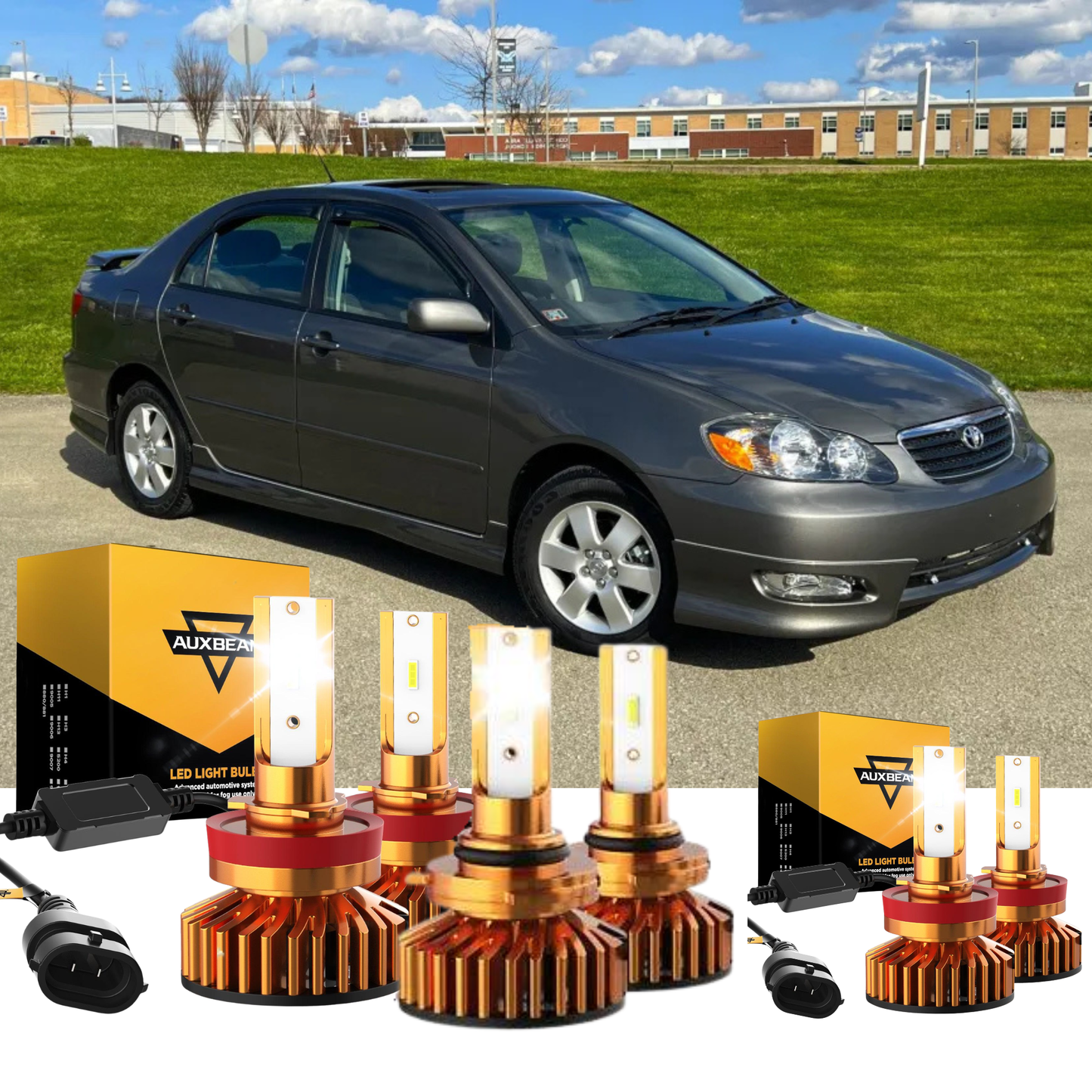 Para Toyota Corolla 2005-2008